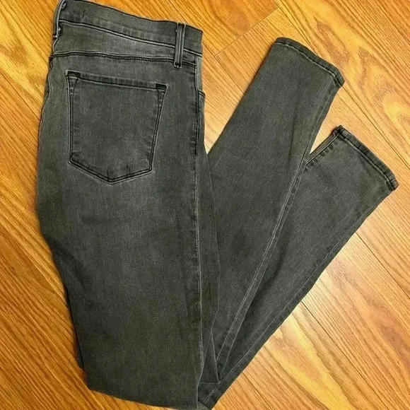 J Brand Super Skinny Photo Ready Jean Night Bird Faded Black 28 - Picture 3 of 8